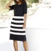 Strickkleid in A-Form