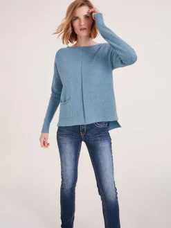 Strickpullover mit Effektgarn