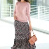 Strickpullover mit U-Boot-Ausschnitt
