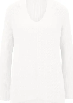 Strickpullover mit V-Ausschnitt