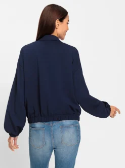 Sweatjacke mit Blasebalg-Taschen
