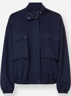 Sweatjacke mit Blasebalg-Taschen