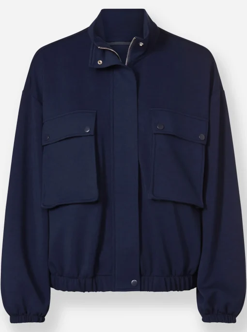 Sweatjacke mit Blasebalg-Taschen