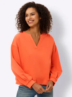 Sweatshirt mit Ballonärmeln