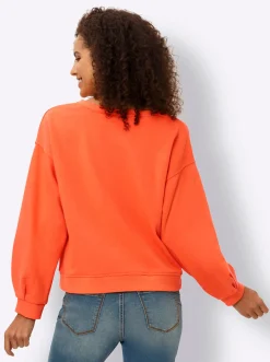 Sweatshirt mit Ballonärmeln