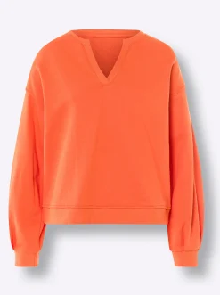 Sweatshirt mit Ballonärmeln