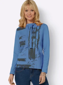 Sweatshirt mit grafischem Druck