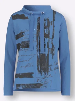 Sweatshirt mit grafischem Druck