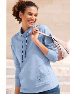 Sweatshirt mit Känguru-Tasche