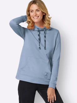Sweatshirt mit Känguru-Tasche
