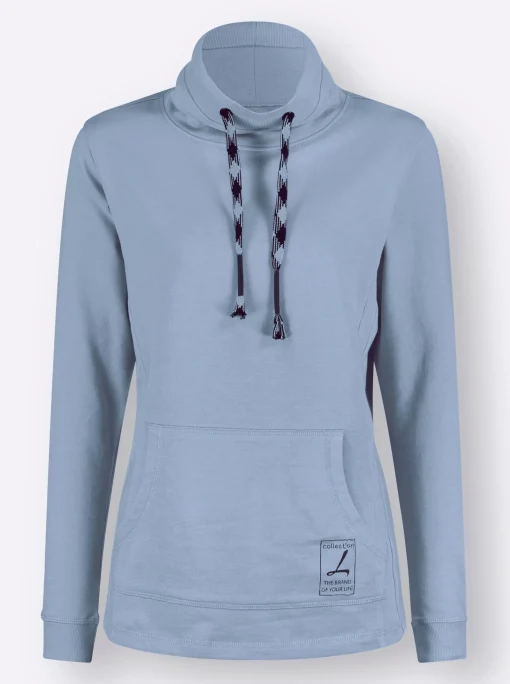 Sweatshirt mit Känguru-Tasche