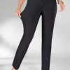 Thermohose in elastischer Bengalin-Qualität