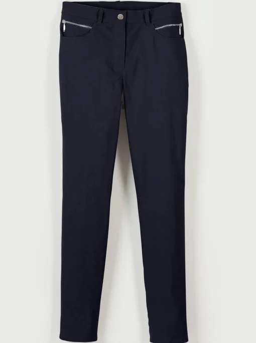 Thermohose in elastischer Bengalin-Qualität