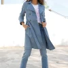 Trenchcoat mit Bindegürtel
