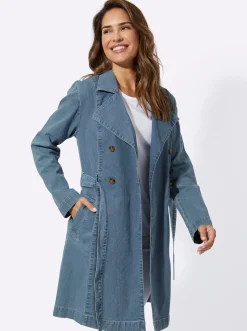 Trenchcoat mit Bindegürtel