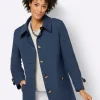 Trenchcoat mit Schlitz hinten