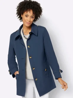 Trenchcoat mit Schlitz hinten