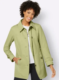Trenchcoat mit Schlitz hinten