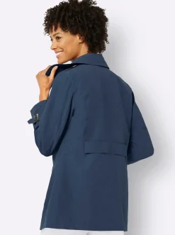 Trenchcoat mit Schlitz hinten