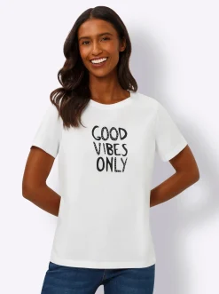 T-Shirt mit Schriftzug