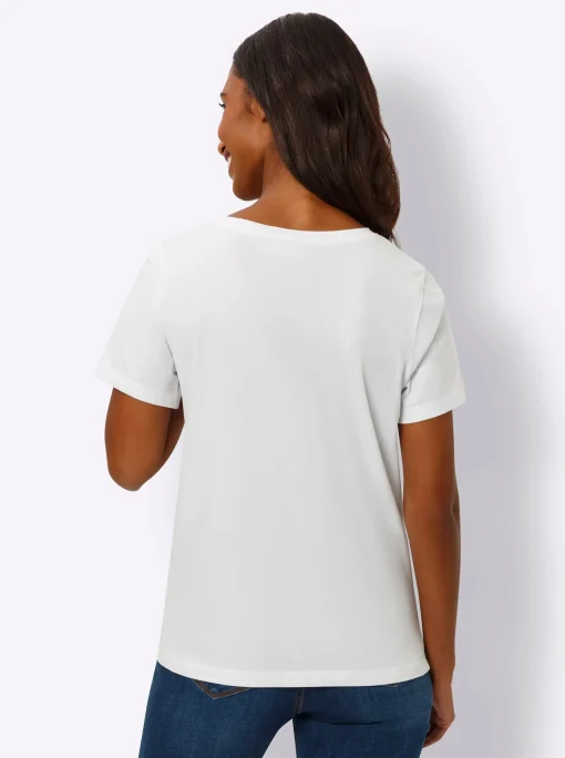 T-Shirt mit Schriftzug