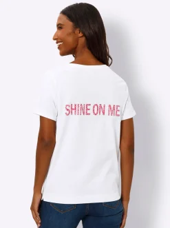 T-Shirt mit Schriftzug