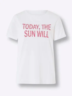 T-Shirt mit Schriftzug