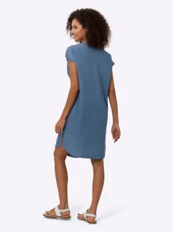 Tunikakleid in Jeans-Optik