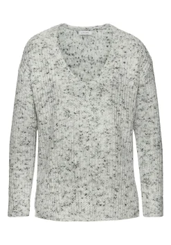 V-Ausschnitt-Pullover