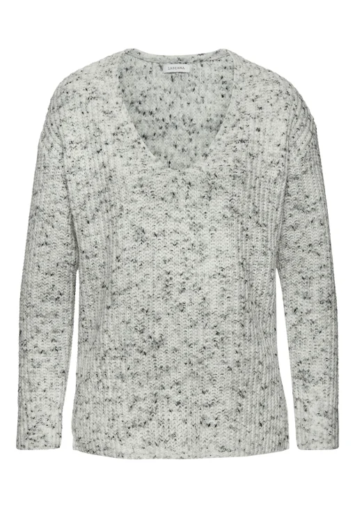 V-Ausschnitt-Pullover