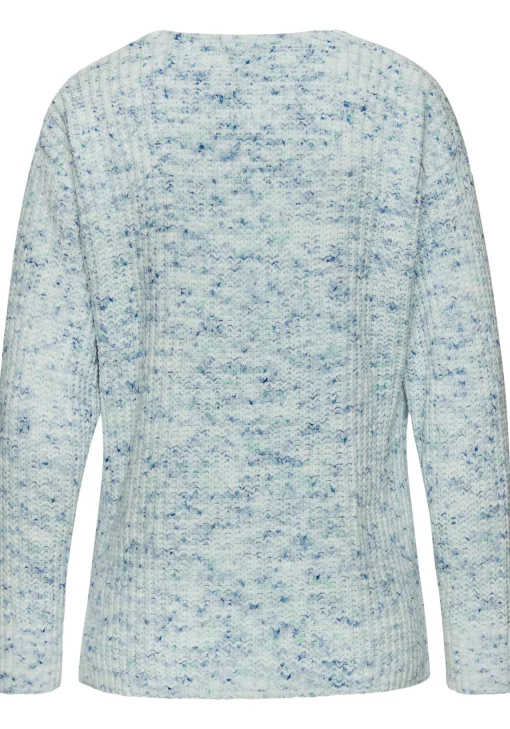 V-Ausschnitt-Pullover