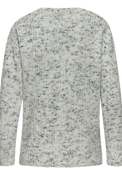 V-Ausschnitt-Pullover