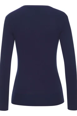 V-Ausschnitt-Pullover