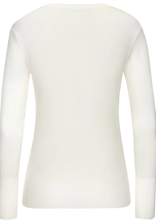V-Ausschnitt-Pullover