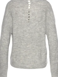 V-Ausschnitt-Pullover