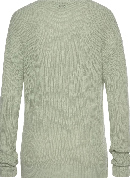 V-Ausschnitt-Pullover