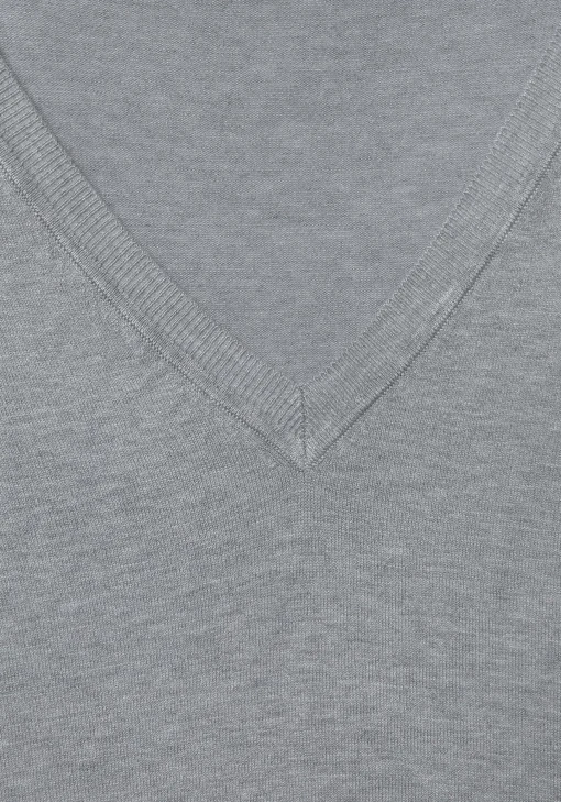 V-Ausschnitt-Pullover