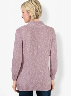 V-Ausschnitt-Pullover in 2-in-1-Optik