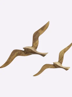 Wanddeko Vögel 2er-Set