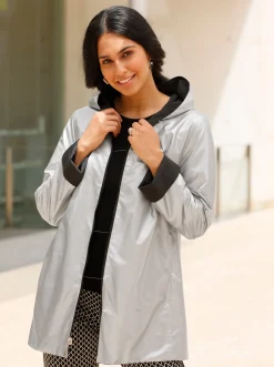 Wendejacke mit Kapuze