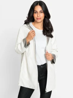 Wendejacke mit Kapuze