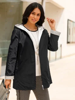 Wendejacke mit Kapuze