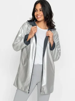 Wendejacke mit Kapuze