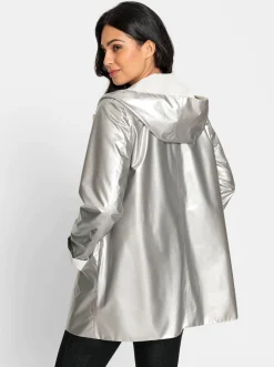 Wendejacke mit Kapuze