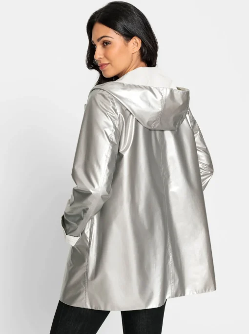 Wendejacke mit Kapuze