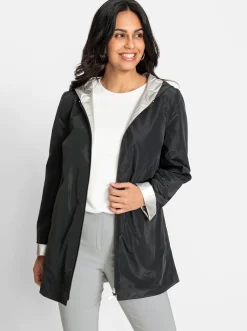 Wendejacke mit Kapuze