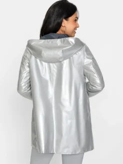 Wendejacke mit Kapuze