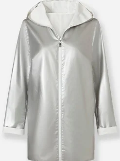 Wendejacke mit Kapuze