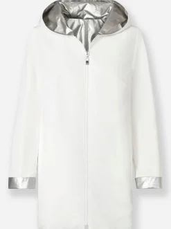 Wendejacke mit Kapuze