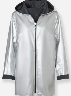 Wendejacke mit Kapuze